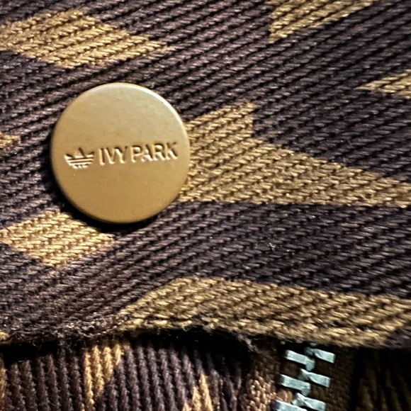 Adidas IVY PARK Brown Patterned Cargo Pants - Picture 4 of 12